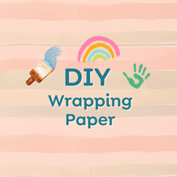 DIY Wrapping Paper: Embrace the Joy of Messy Play