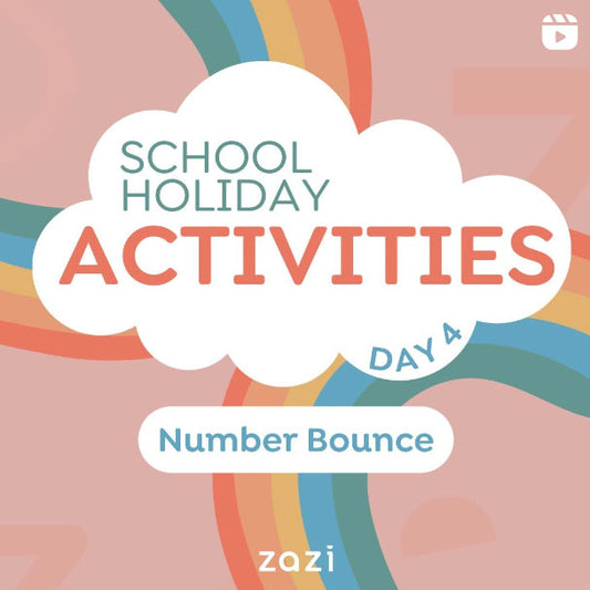 School Holiday Activities: Number Bounce