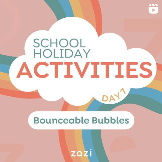 School Holiday Activities: Bounceable Bubbles