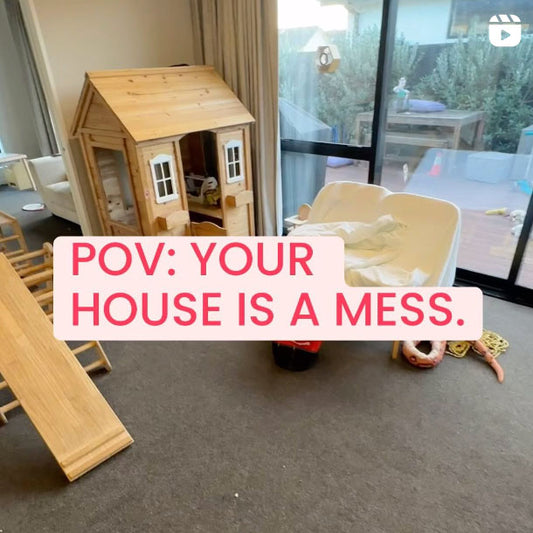 POV: Your house is a mess