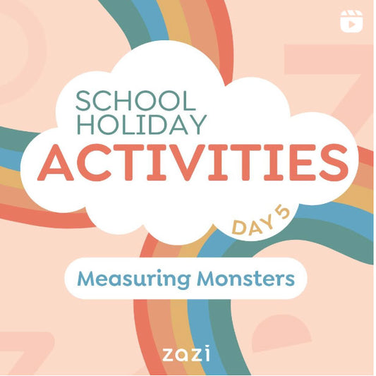 School Holiday Activities: Measuring Monsters