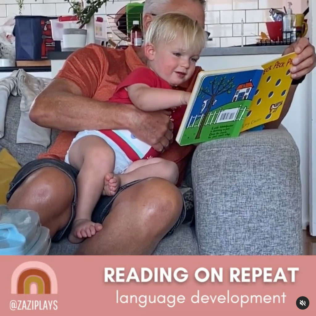 Language Development Tip: Reading on Repeat