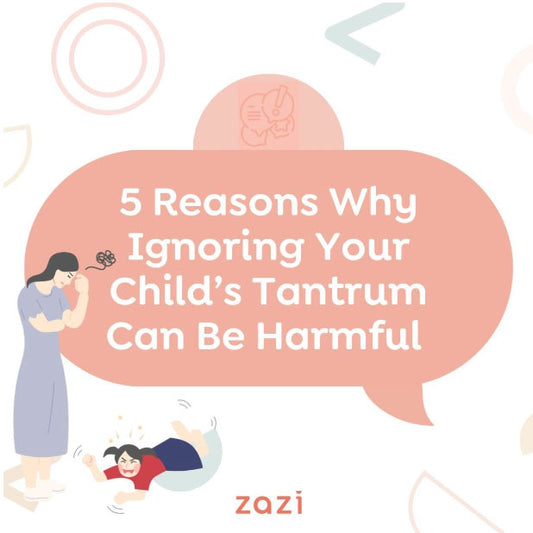 5 Reasons why ignoring your child's tantrum can be harmful