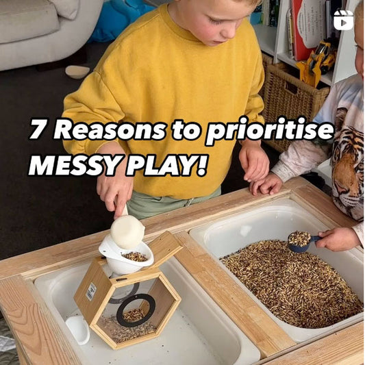 7 Reasons to Prioritise Messy Play